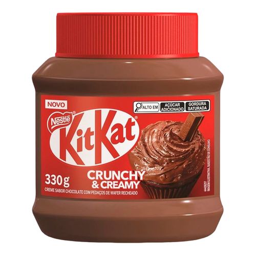 Creme Nestle Kit Kat Crunchy Creamy 330g-1-